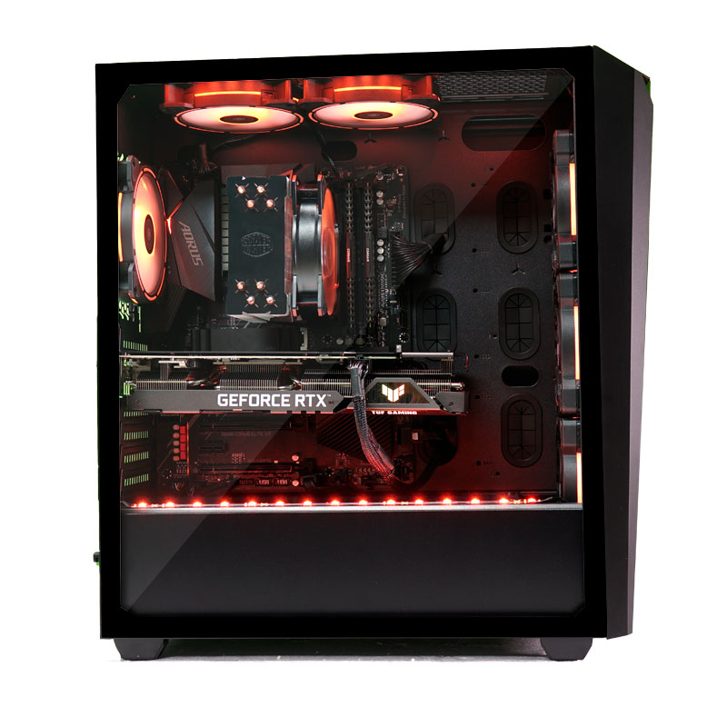 COOLPC Black VII - Ryzen  5 5600X / GeForce RTX 3060 Ti / 16Gb DDR4 3200 Mhz / SSD 480Gb